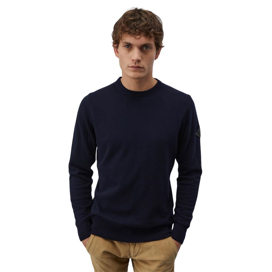 CREW NECK BASIC MAN WOOL&WS SILK Roy Rogers | RRU543CC57048